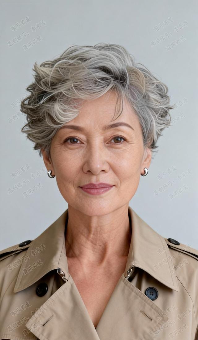 不染白发发型_白发碎蓬卷_2026小男孩流行发型