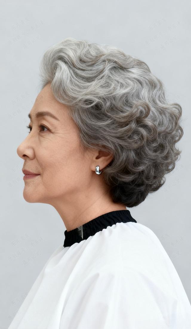 白发碎蓬卷_不染白发发型_2026小男孩流行发型