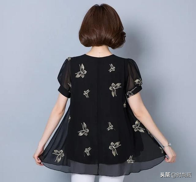 修身显瘦雪纺衫_雪纺衫春季穿搭_高档雪纺衫