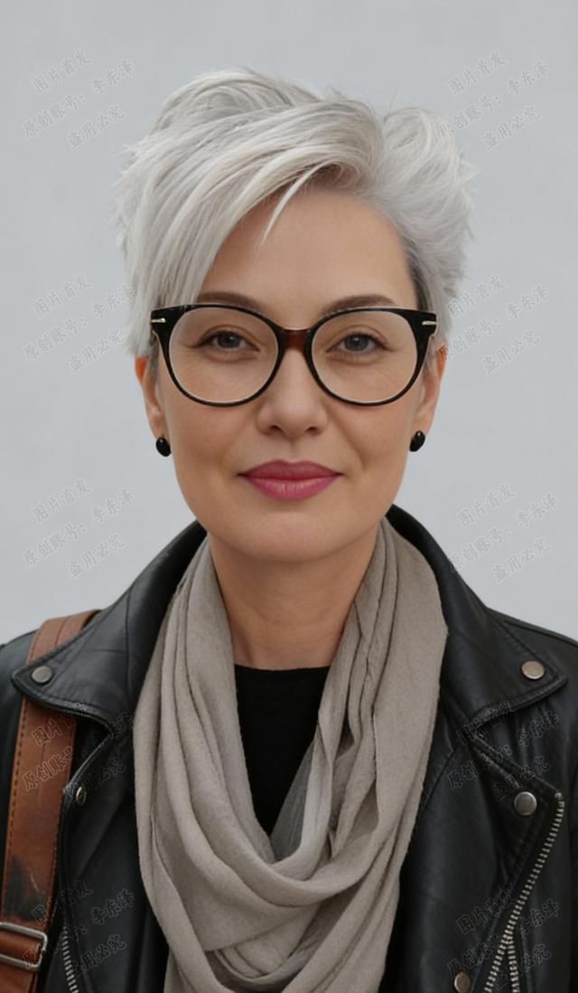 2026小男孩流行发型_白发造型设计_短碎发层次感设计