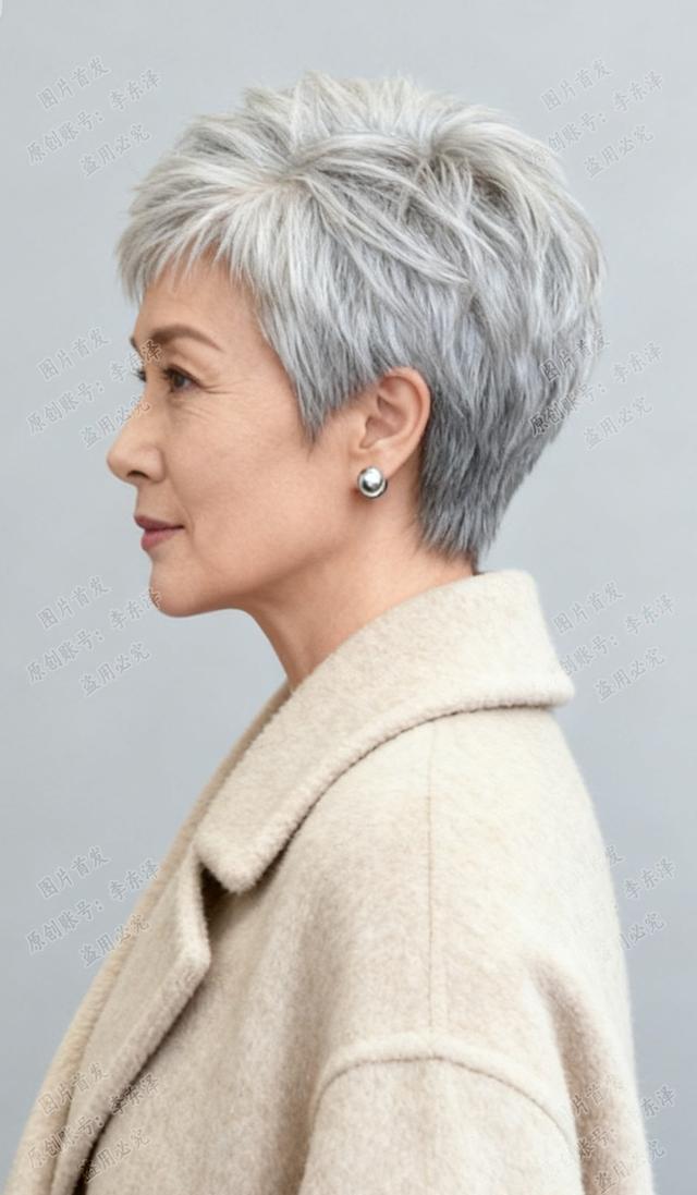 2026小男孩流行发型_短碎发层次感设计_白发造型设计