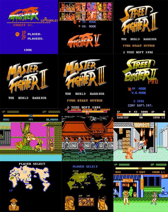 FC平台格斗游戏推荐_超级街头霸王4比赛_FC格斗游戏经典作品