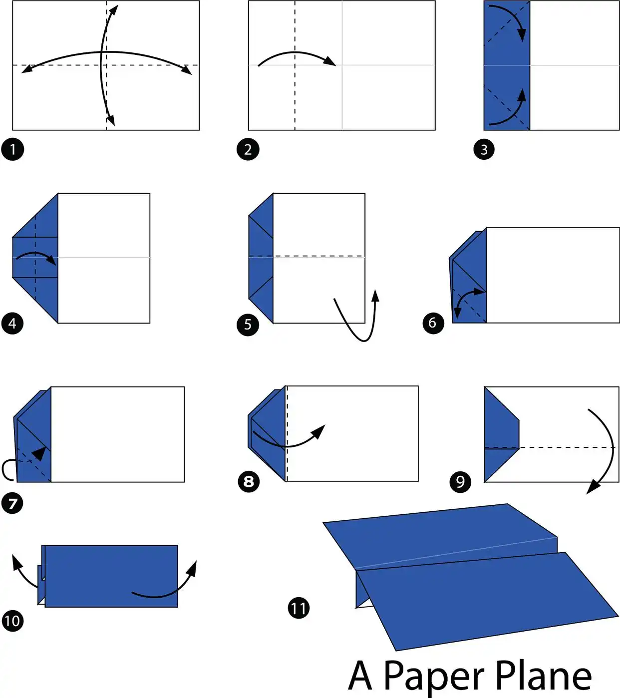 折纸船教程_纸船的折法_创意折纸船方法
