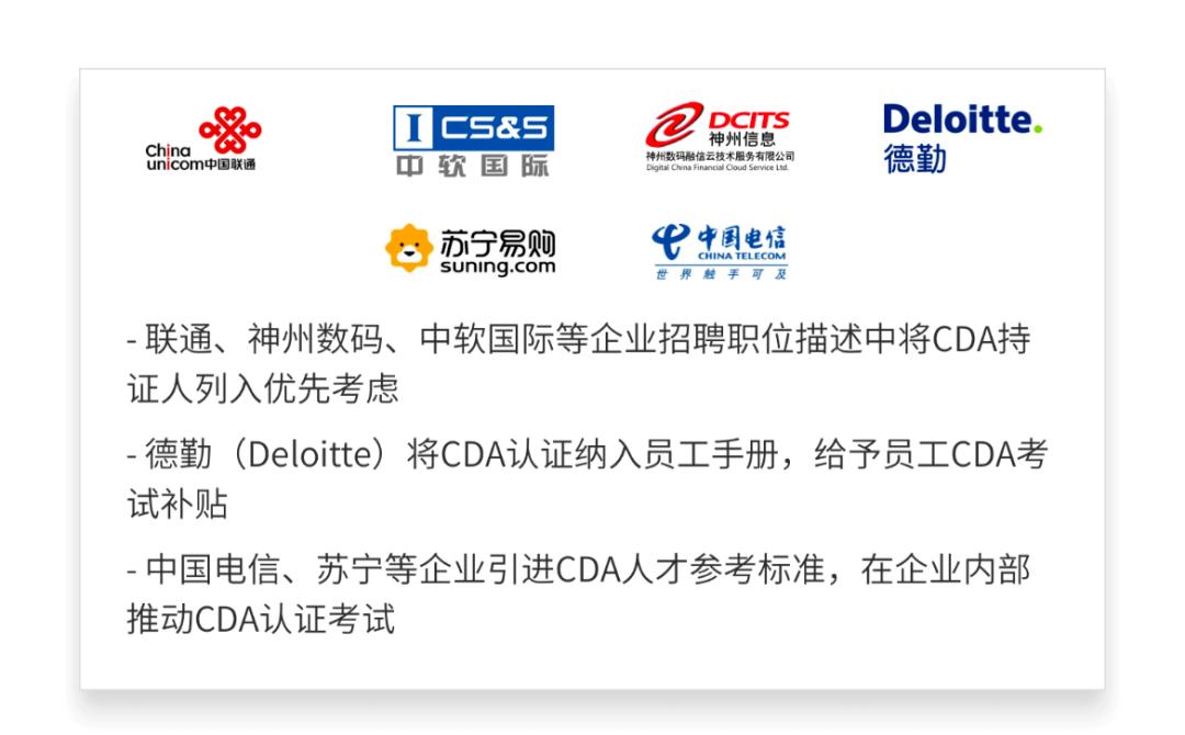 2025年5大含金量高的数据专业证书，大学生必考CDA数据分析师！