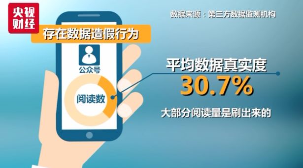 一条巨大灰色产业链曝光！有公司专业养“粉丝”，注水微信大号文章阅读量