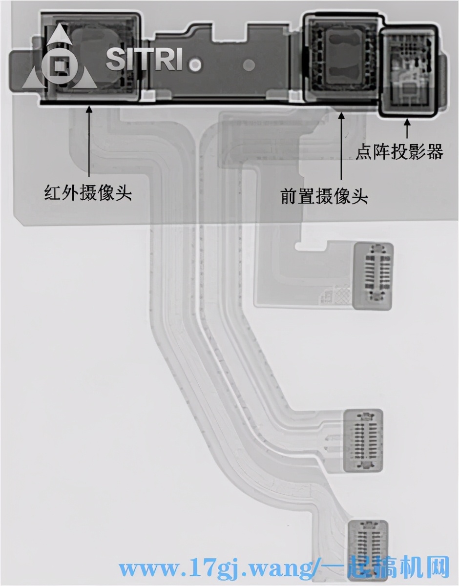 iPhoneX面容ID原理_苹果面部识别组件_苹果x主板cpu坏了能修吗