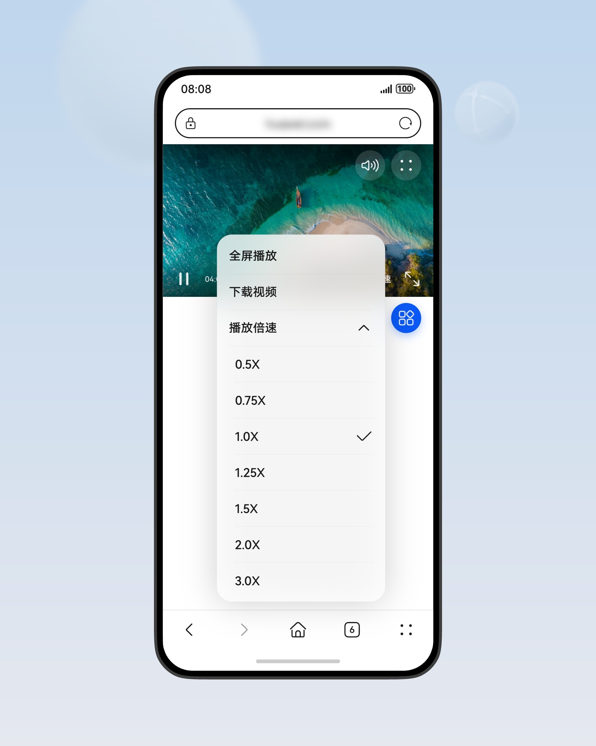 鸿蒙5.1隐藏功能！华为浏览器自带的视频助手，播放体验起飞！