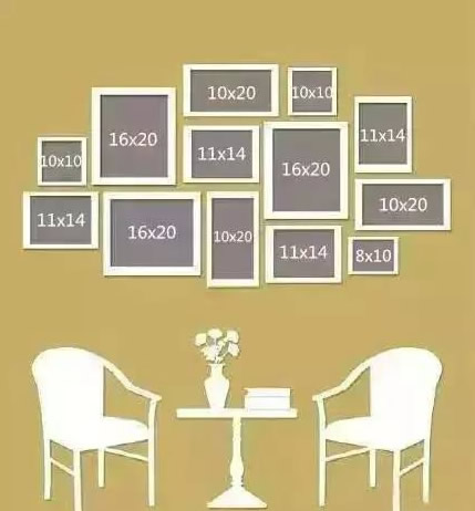 十组合照片墙挂法图_挂墙壁的照片叫什么_挂墙组合照片法图怎么画