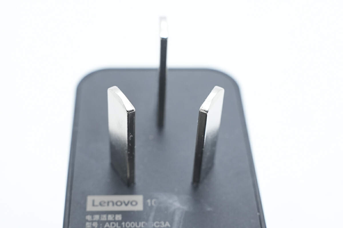 联想电脑电源线通用吗_联想原装100W氮化镓电源适配器拆解_氮化镓电源适配器内部方案和用料