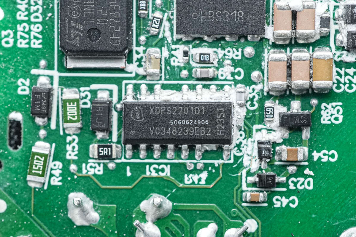 氮化镓电源适配器内部方案和用料_联想原装100W氮化镓电源适配器拆解_联想电脑电源线通用吗