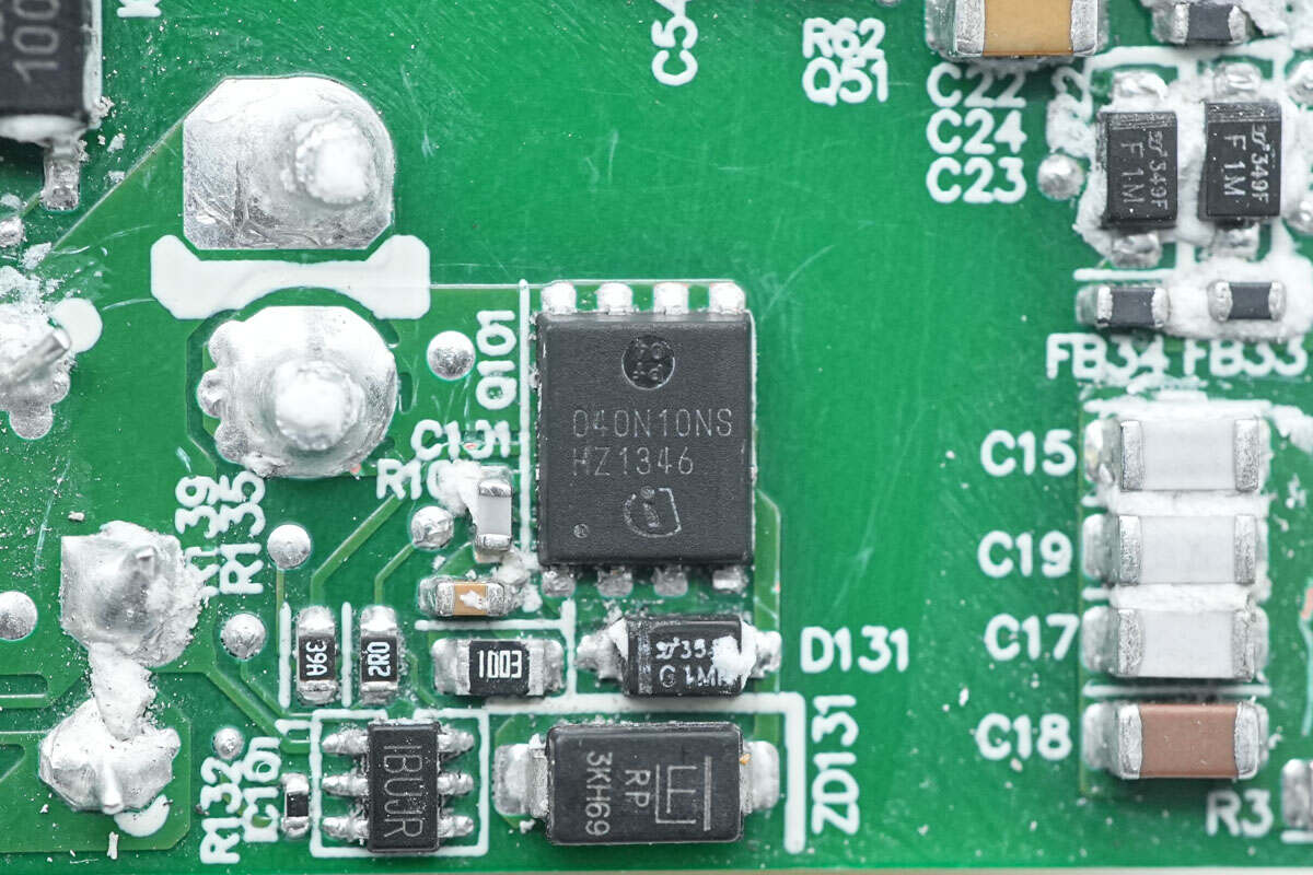 联想原装100W氮化镓电源适配器拆解_氮化镓电源适配器内部方案和用料_联想电脑电源线通用吗