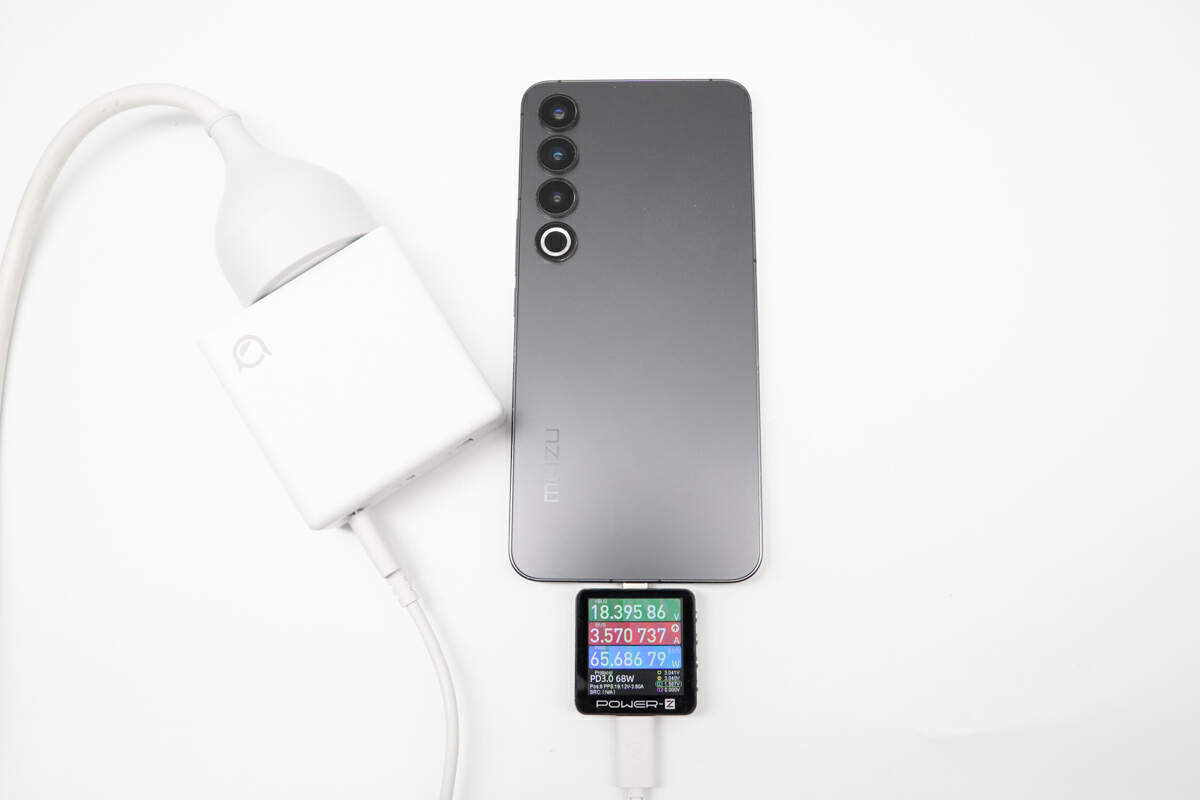 小新2C1A三口氮化镓适配器性能测试_联想电脑电源线通用吗_联想小新105W氮化镓充电器评测