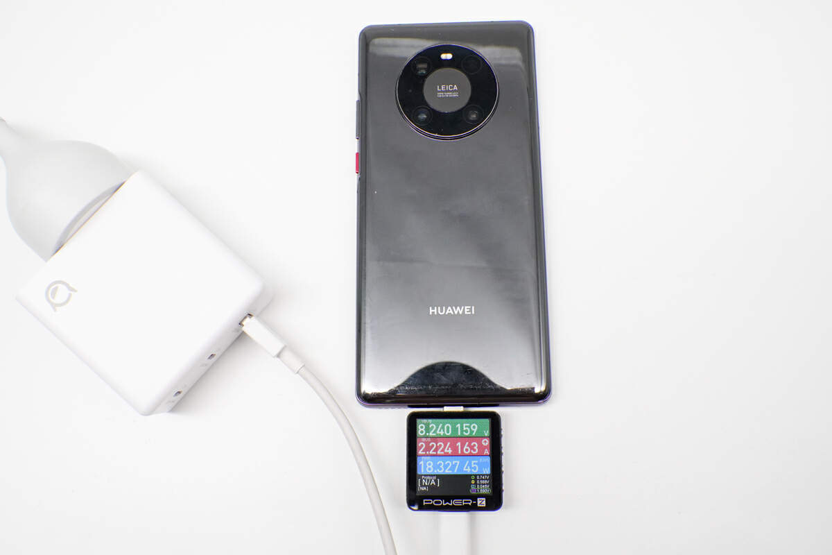 小新2C1A三口氮化镓适配器性能测试_联想电脑电源线通用吗_联想小新105W氮化镓充电器评测