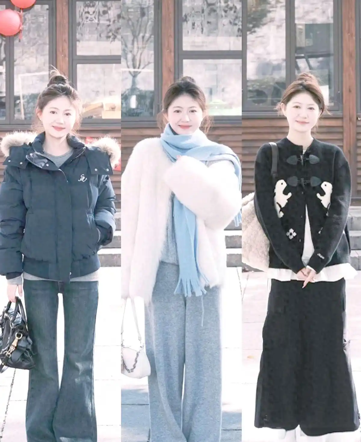 冬季轻松显瘦：多彩大衣、腰带与围巾的穿搭秘籍