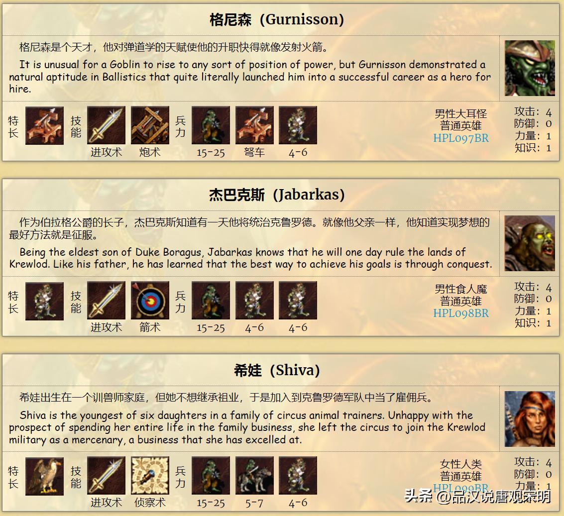 英雄无敌3九大种族排名_人族无敌30什么职业厉害_英雄无敌3种族实力对比