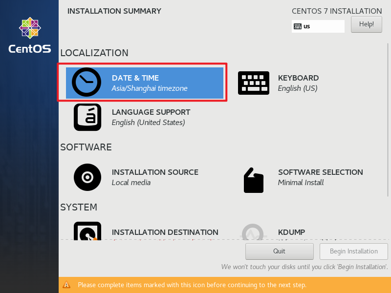 CentOS 7 virtual machine setup with Aliyun mirror_虚拟机使用实际网卡_VMware Workstation Pro 14 CentOS 7 x86_64 installation guide