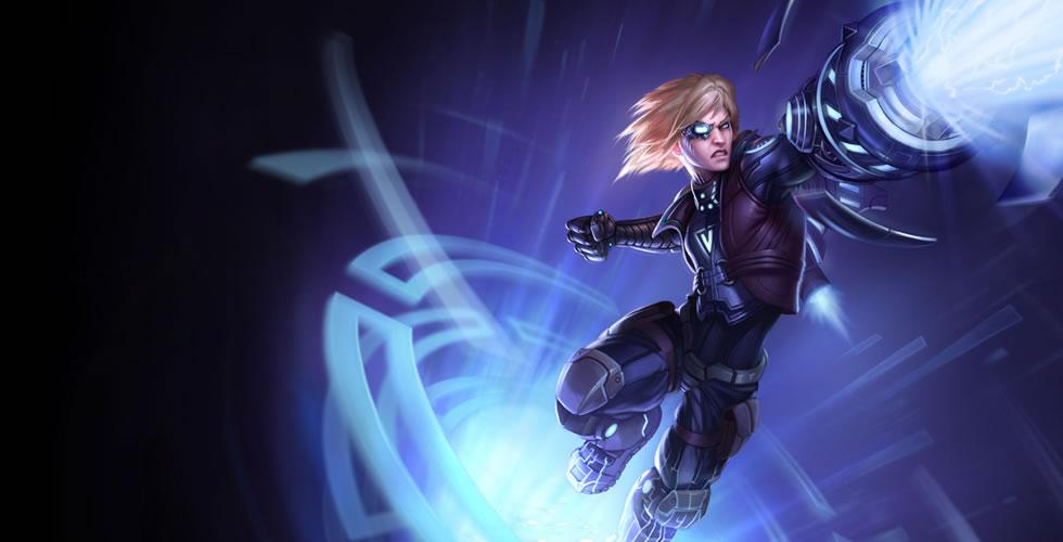 传统造型特朗德尔推荐_LOL皮肤排行_ez未来战士皮肤