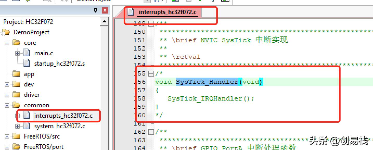 华大单片机HC32F072 FreeRTOS移植教程_FreeRTOS V10.4.3 HC32F072移植步骤_web freer download free