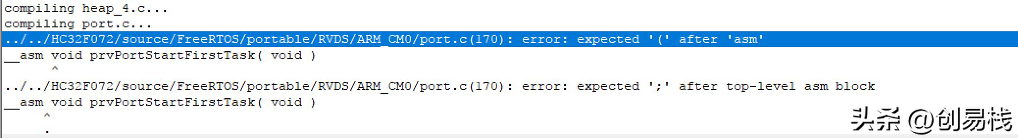 华大单片机HC32F072 FreeRTOS移植教程_FreeRTOS V10.4.3 HC32F072移植步骤_web freer download free