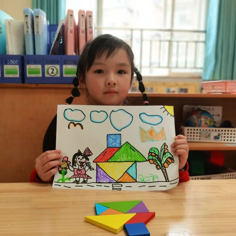 七巧板幼儿园活动_智力拼图游戏_七巧板拼图游戏