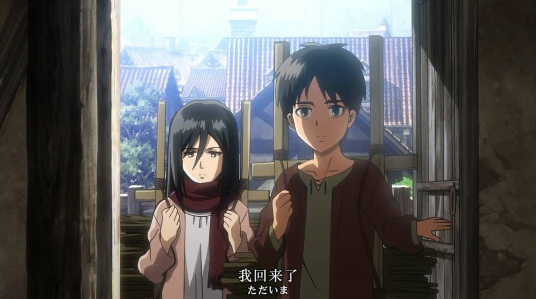 进击的巨人 三笠·阿克曼 青梅竹马_进击的萝莉