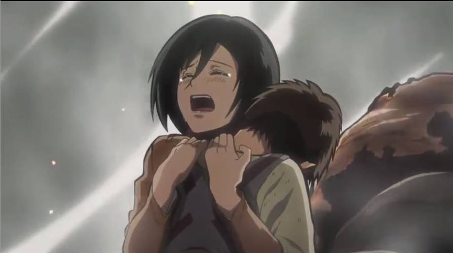 进击的巨人 三笠·阿克曼 青梅竹马_进击的萝莉