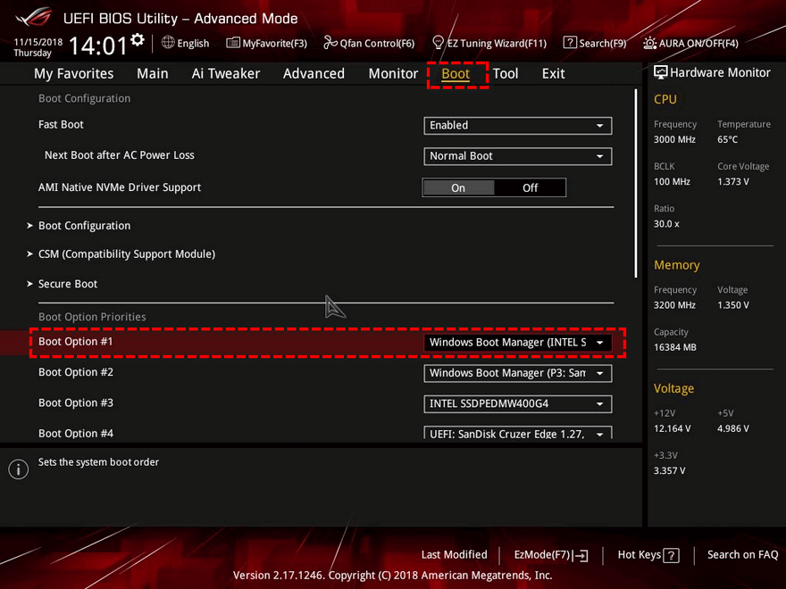 设置启动优先项为系统U盘