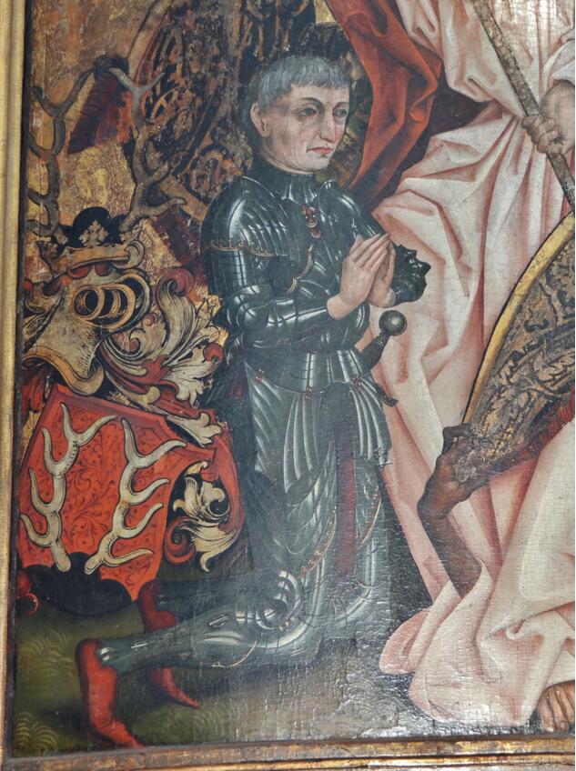 15世纪板甲骑士绘画_哥特米兰板甲设计_哥特板甲