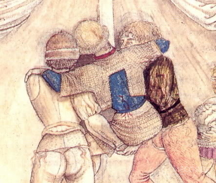 哥特米兰板甲设计_哥特板甲_15世纪板甲骑士绘画