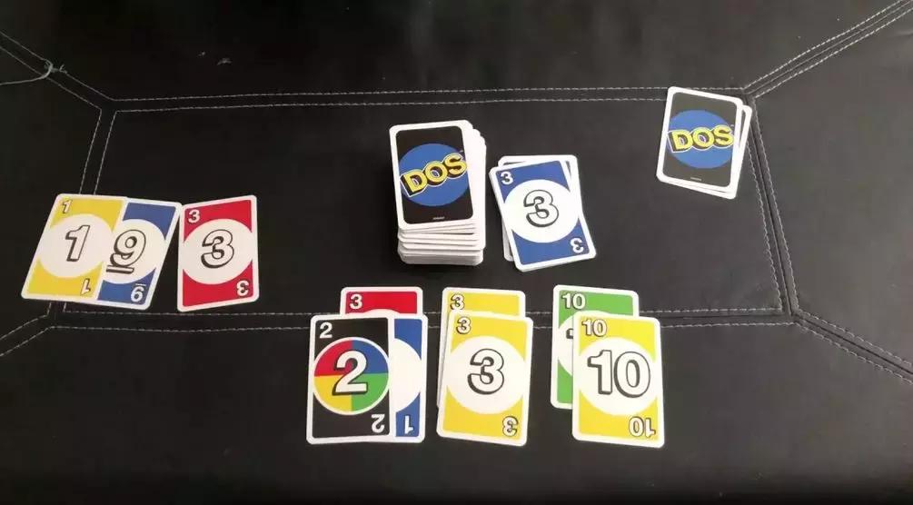 UNO桌游DOS游戏规则介绍_UNO桌游续作DOS新卡牌新玩法_乌诺牌 游戏规则