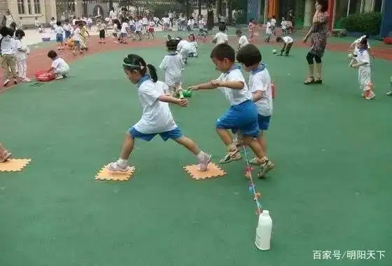 幼儿园夏季60个户外体育游戏及玩法，幼师收藏！