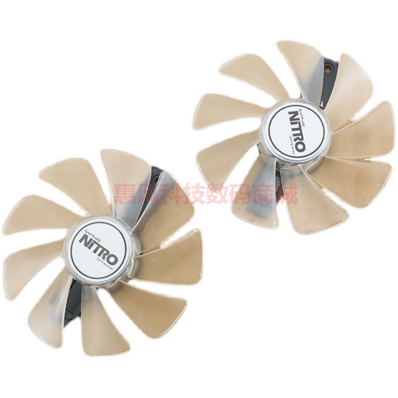 蓝宝石RX470到590全系显卡风扇换新实测！真·呼吸感散热来了