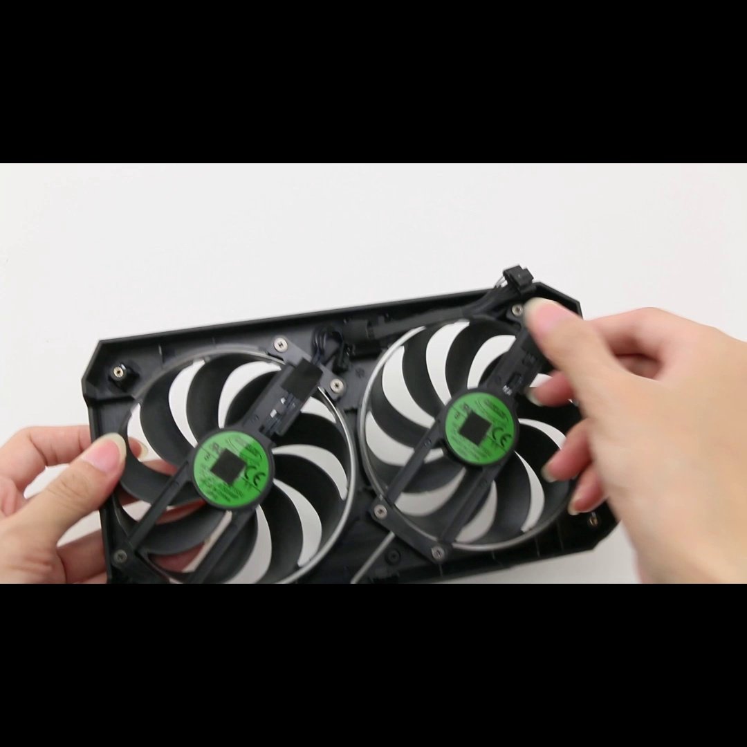 RTX3060ti显卡风扇换新后我电脑终于不烫手了？！