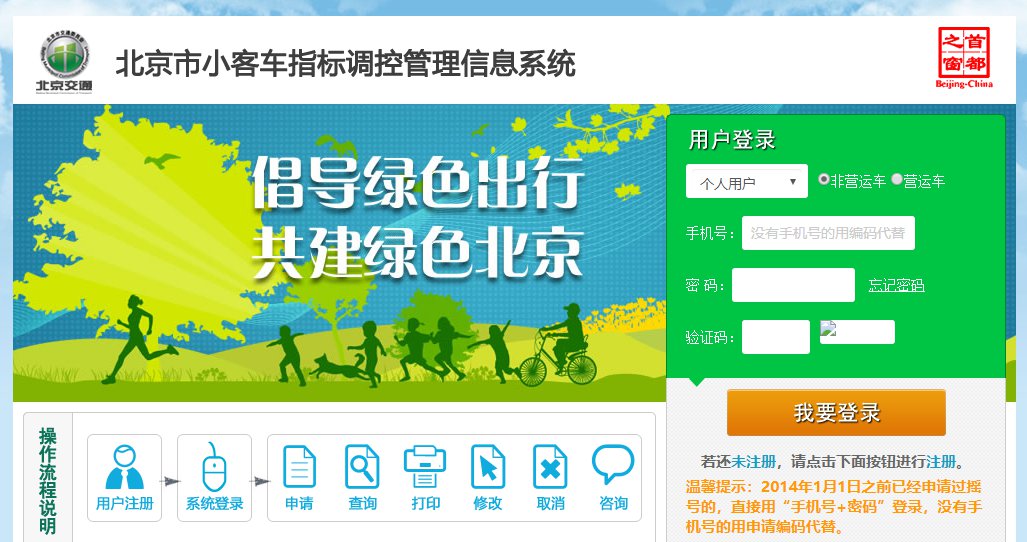beijing the place_北京小客车指标调控管理信息系统登录_北京小客车摇号官网入口