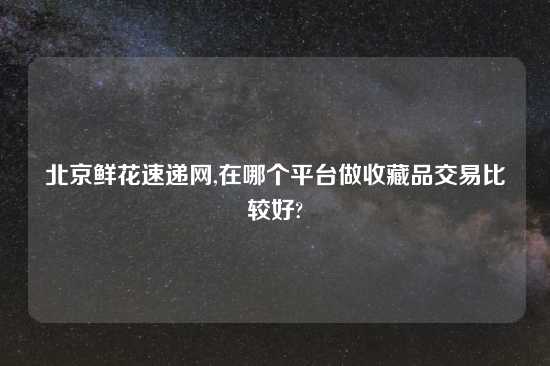 北京鲜花速递网,在哪个平台做收藏品交易比较好?