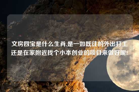 文房四宝是什么生肖,是一如既往的外出打工还是在家附近找个小本创业的项目来做好呢?