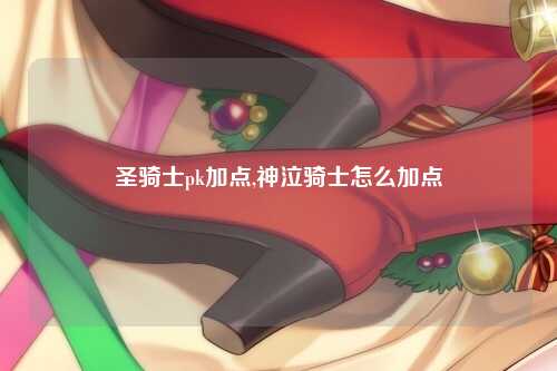 圣骑士pk加点,神泣骑士怎么加点