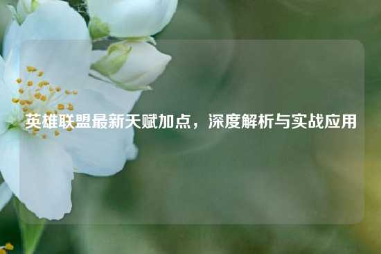英雄联盟最新天赋加点，深度解析与实战应用