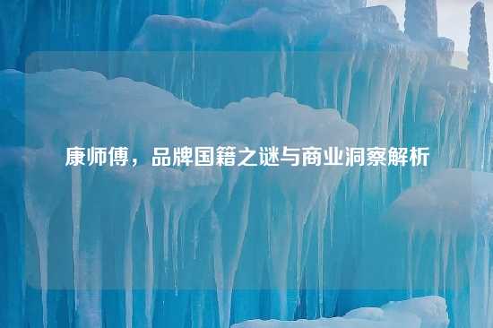 康师傅，品牌国籍之谜与商业洞察解析